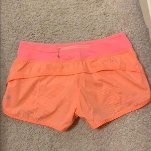 Lululemon speed shorts